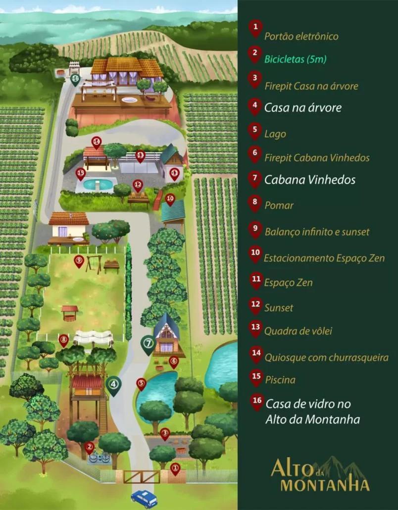 Casa Na Arvore Com Hidro, Piscina, Trilha, Cavalo Bento Goncalves Exterior photo